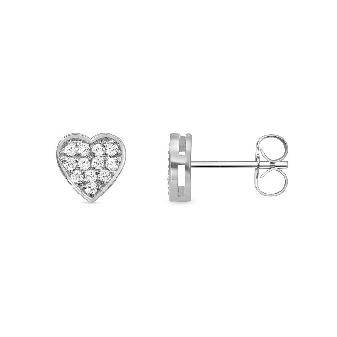 Heart Stud Earring